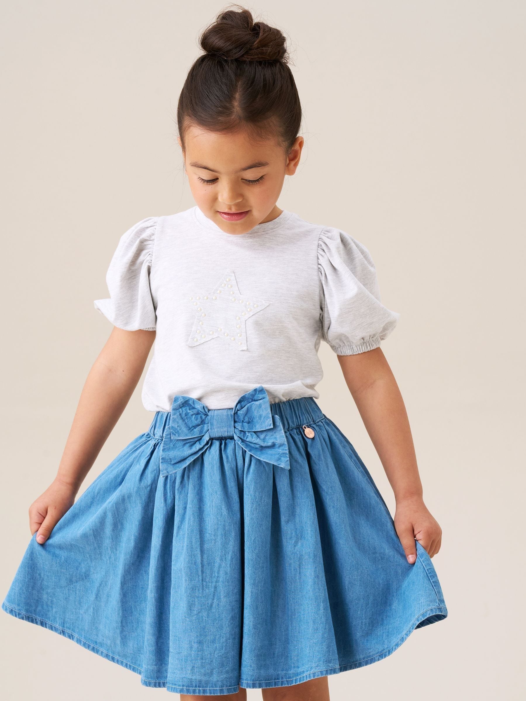 Angel & Rocket Annie Denim Skirt