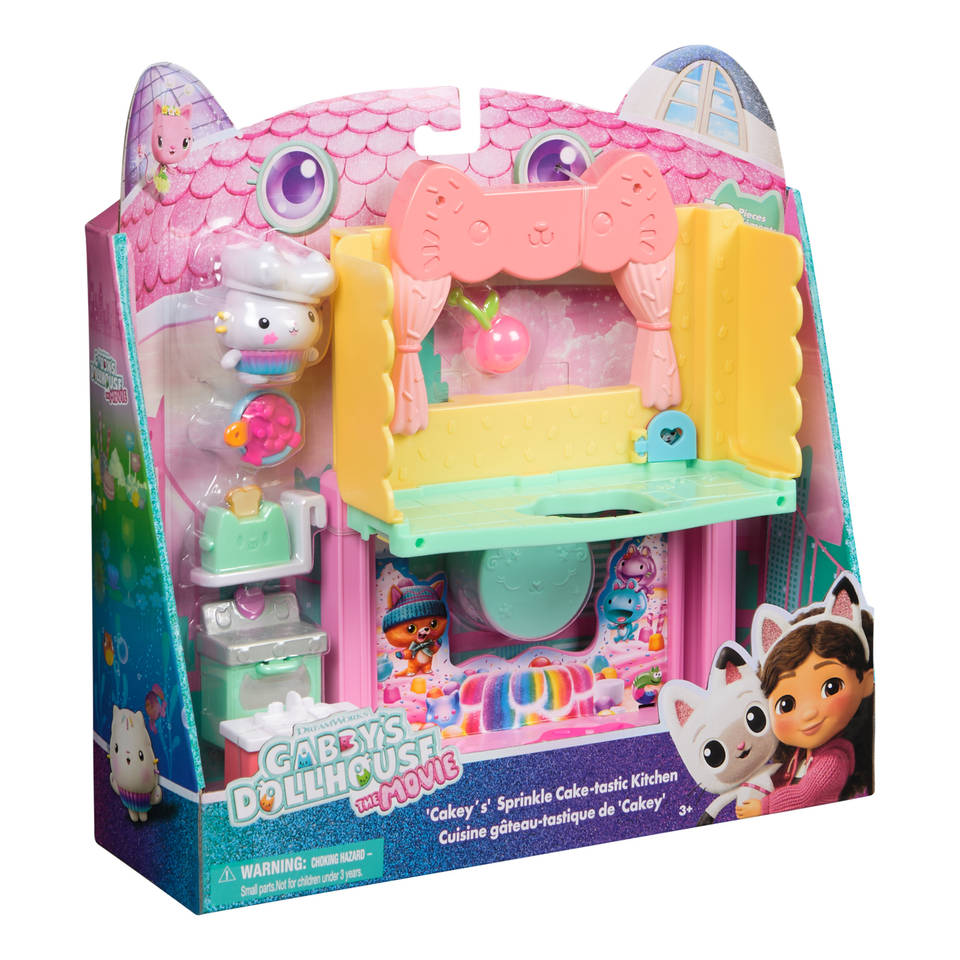 Gabby’s Poppenhuis De Film Cakey’s Cake-tastische keuken speelset
