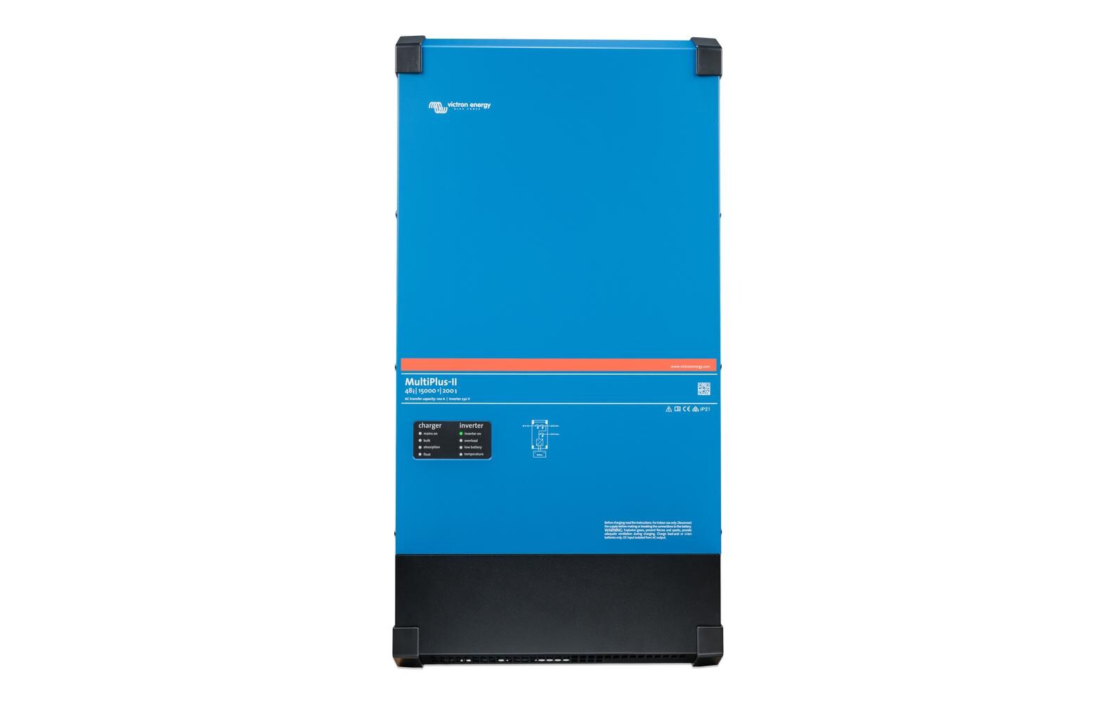 Wechselrichter MultiPlus-II 48/15000/200-100 48 V 15kVA 100A<br>Wechselrichter-/Ladegerät mit 95% Wirkungsgrad