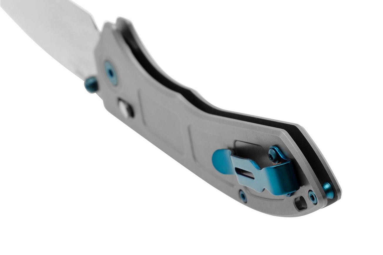 Benchmade Narrows 748 Titanium, Stonewashed M390, zakmes