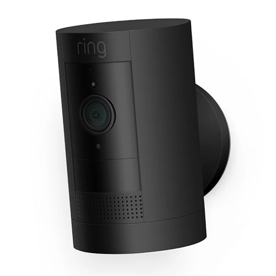 Ring - Stick Up Cam Pro Security Camera Black