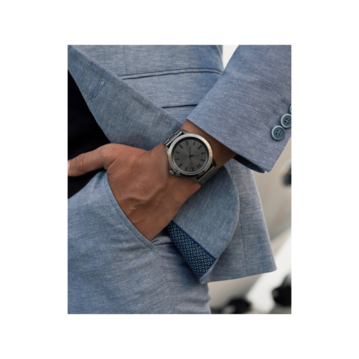 Montre MVMT homme acier