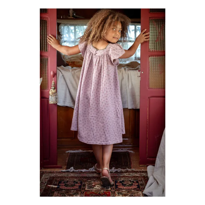 Lilinoa Robe Elda Fleurie | Violet