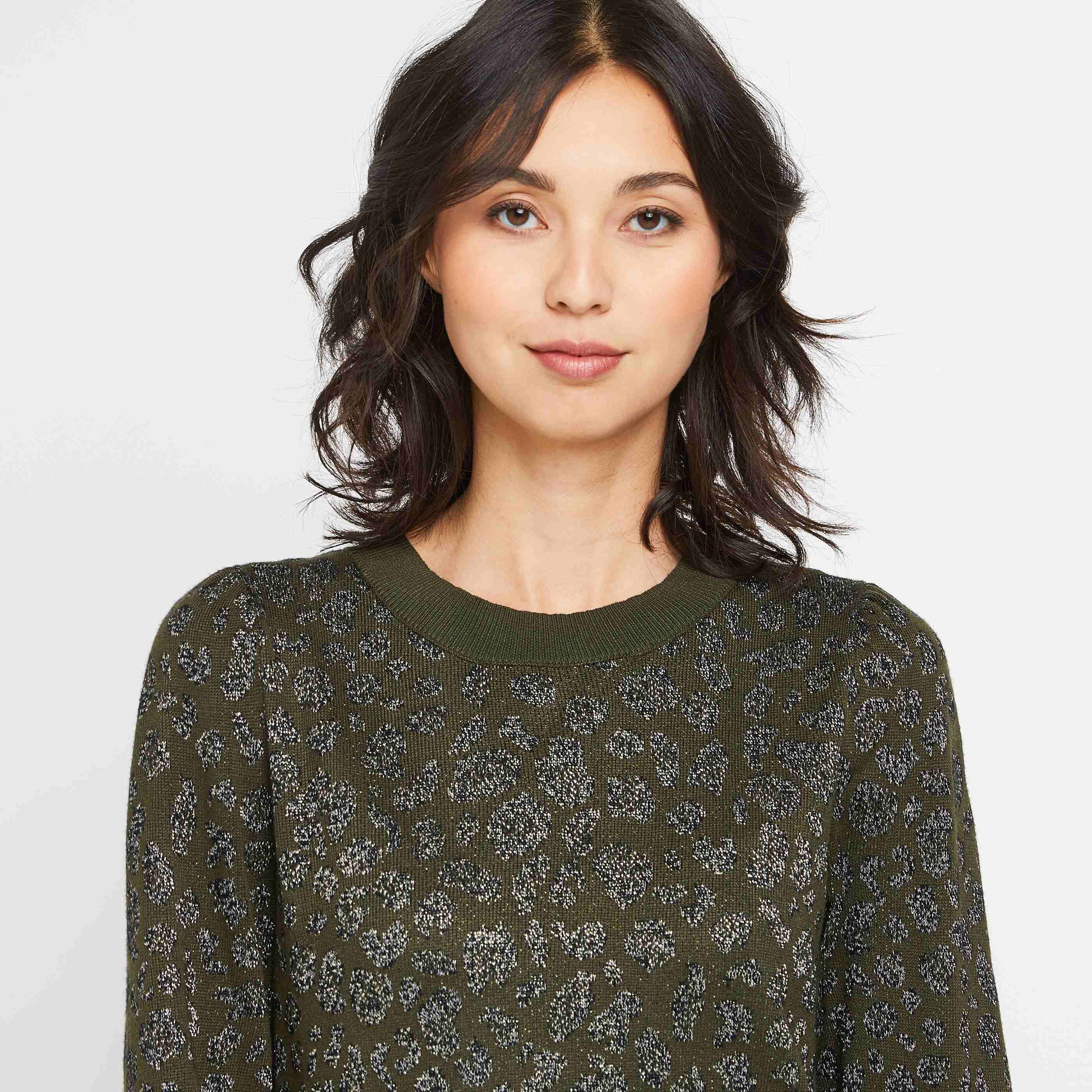 Robe pull femme - KAKI