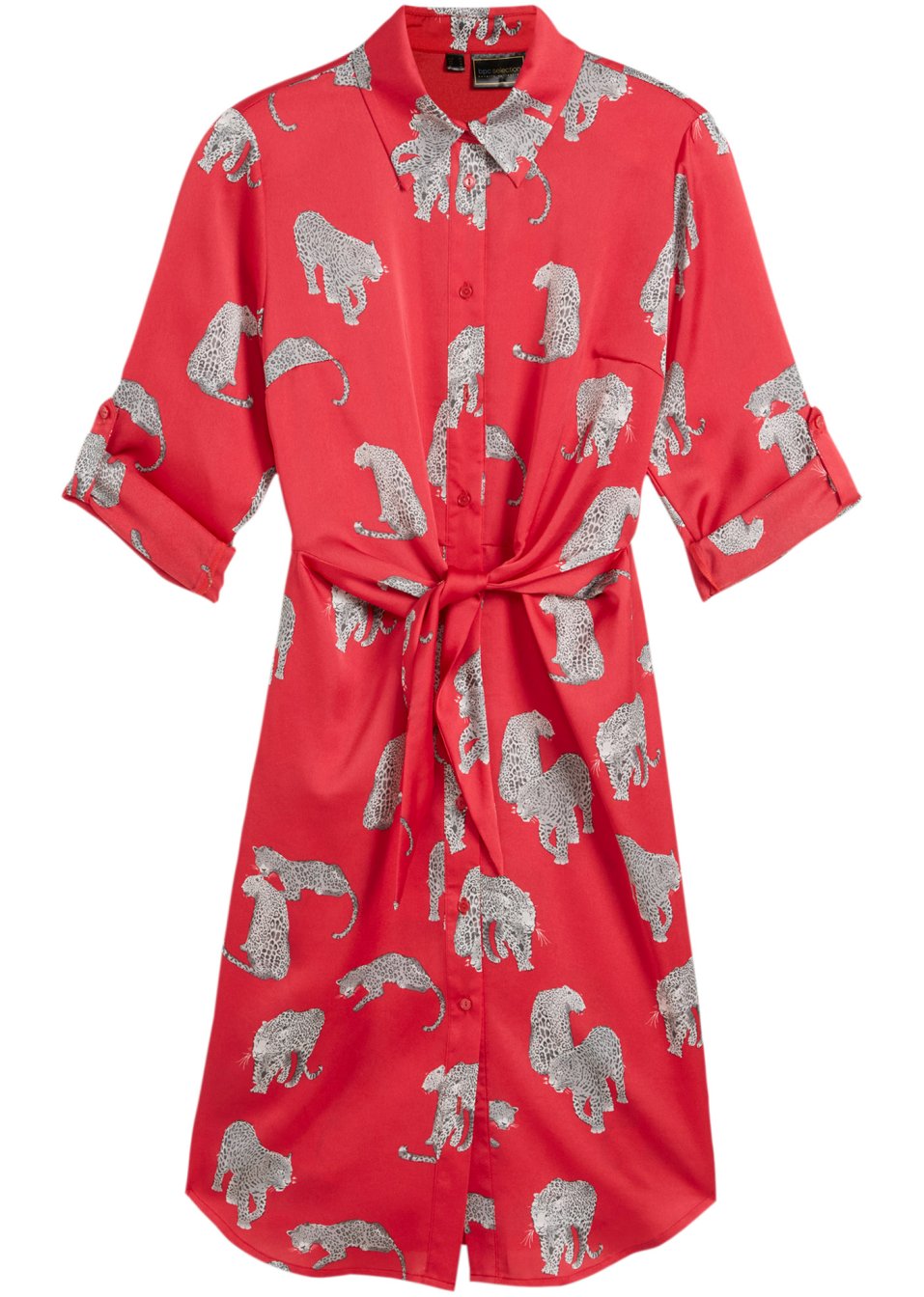 Robe-chemise en satin