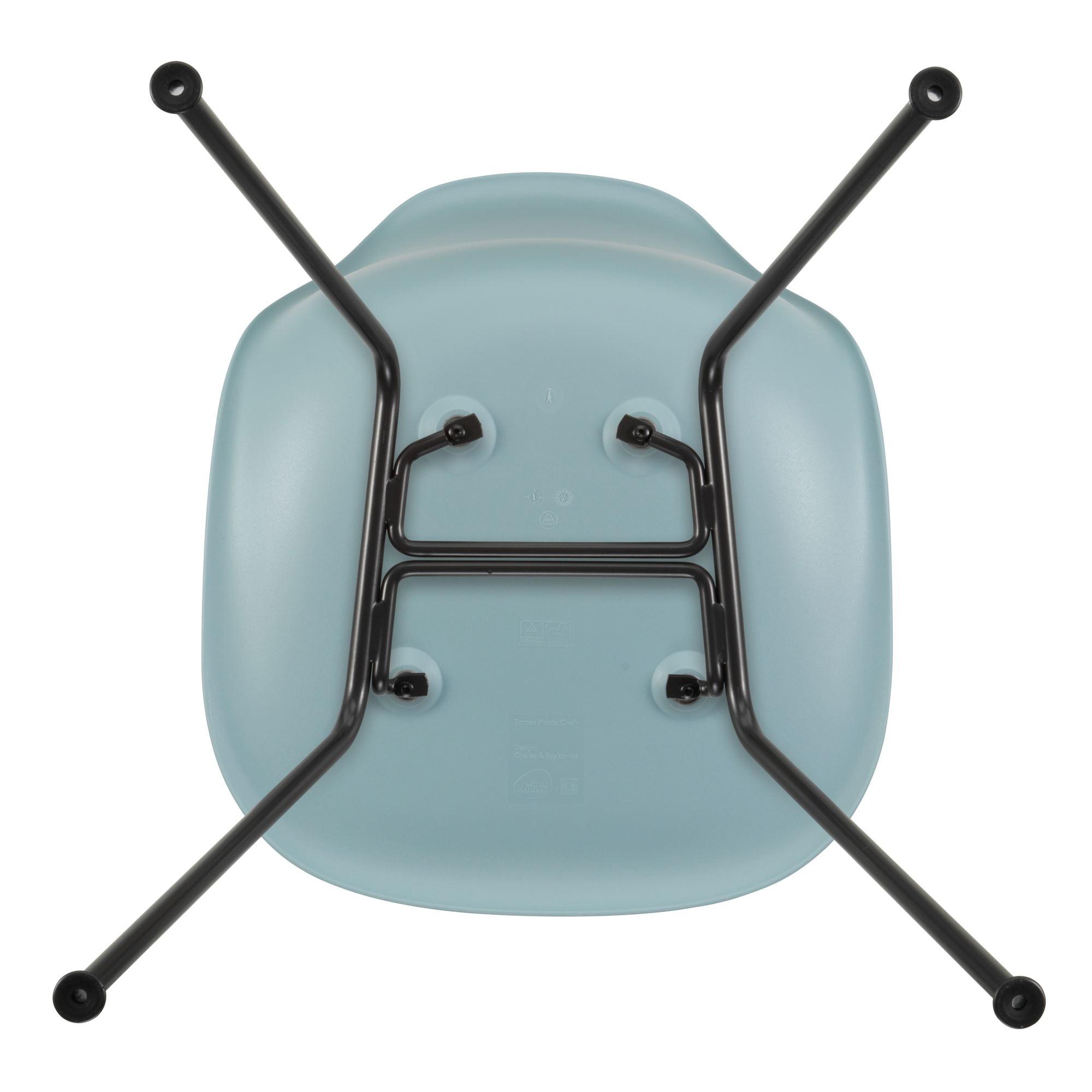 Eetkamerstoel DSX RE zwart Ice Grey