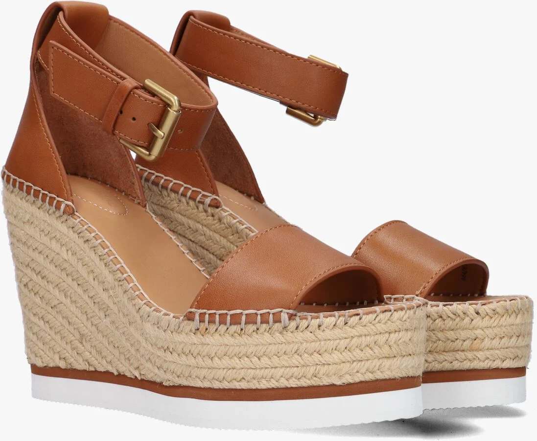 SEE BY CHLO\u00C9 cognac see by chlo&eacute; sandalen glyn high