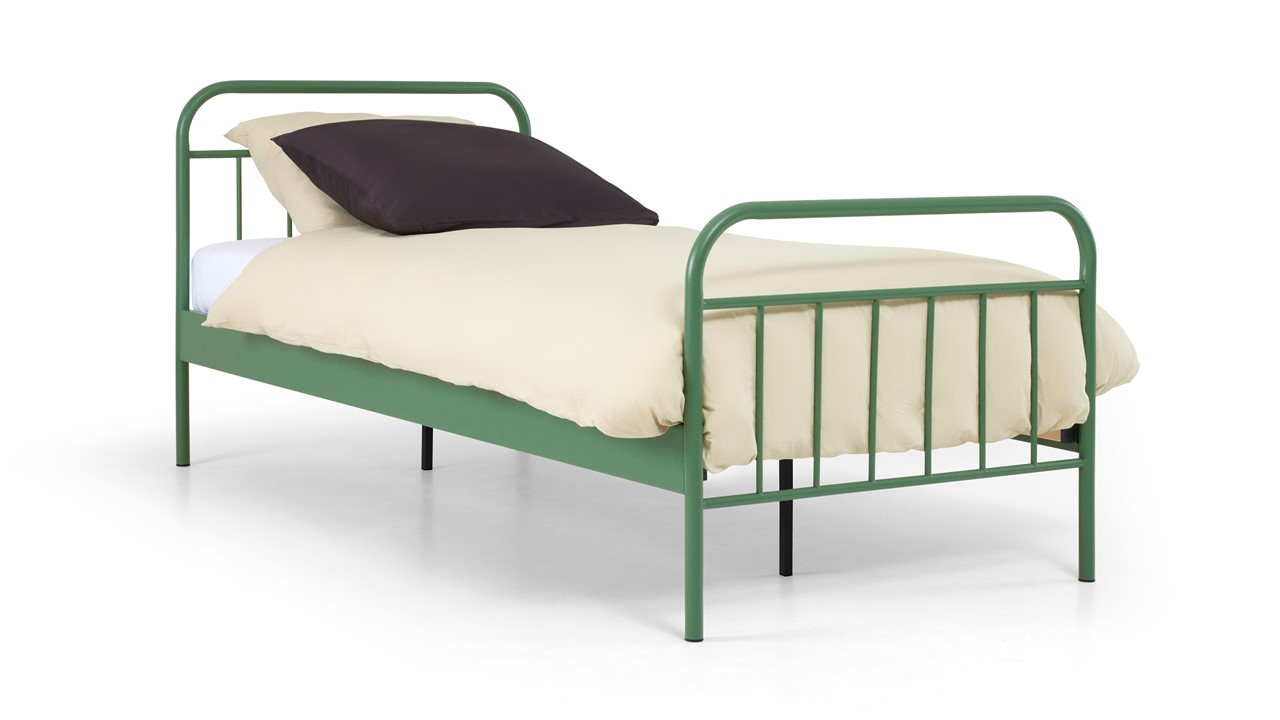 Bed Alex 1-persoons groen
