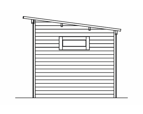 Pavilion SKAN WOOD Vimmerby 410 x 310 cm naturel