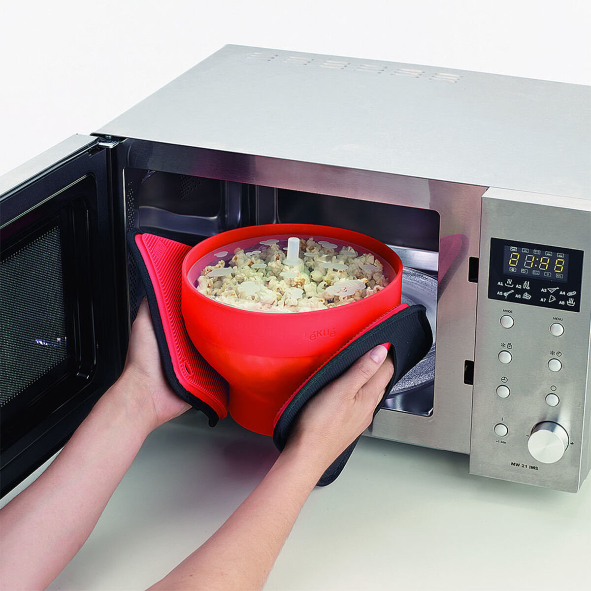 Popcorn Maker Micro Rød