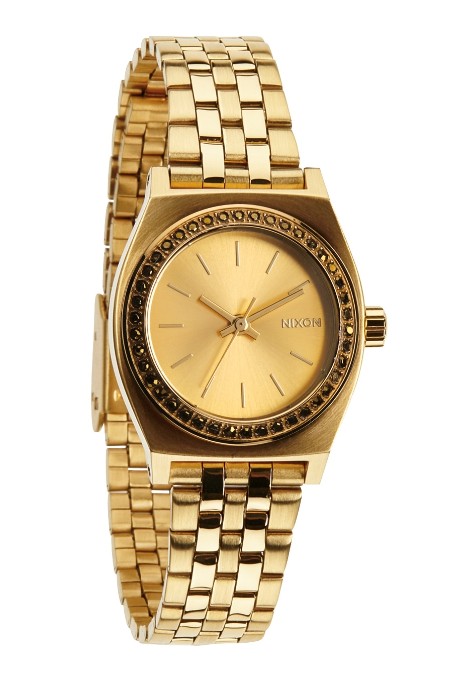 Nixon The Small Time Teller All Gold Crystal A3991520
