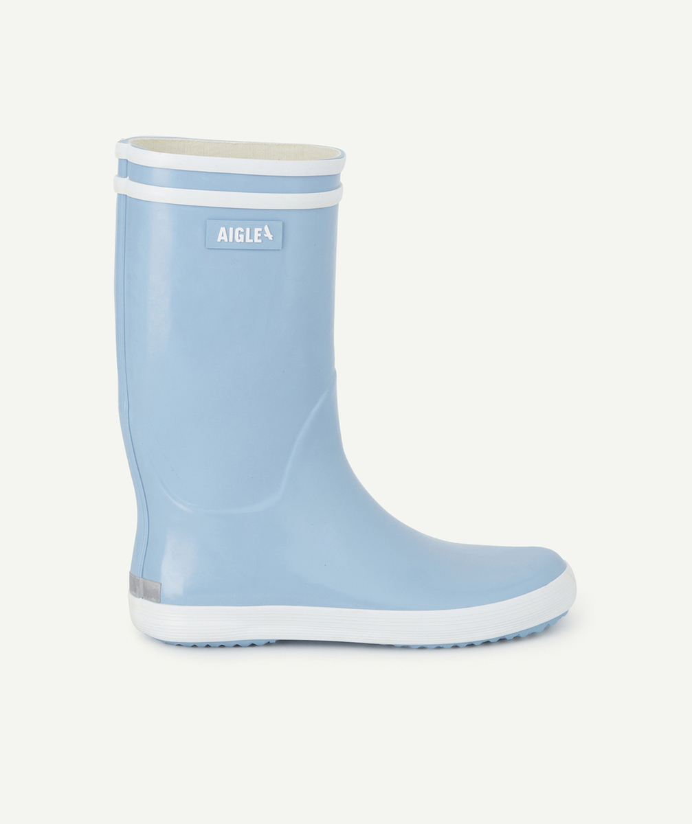 AIGLEBOTTES EN CAOUTCHOUC BLEU CIEL ENFANT LOLLYPOP 2