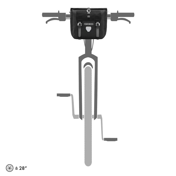 Saccoche Vélo ORTLIEB HANDLEBAR-PACK PLUS 11L BLACK