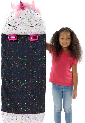 Happy Nappers Kosedyr & Sovepose Glitter Unicorn