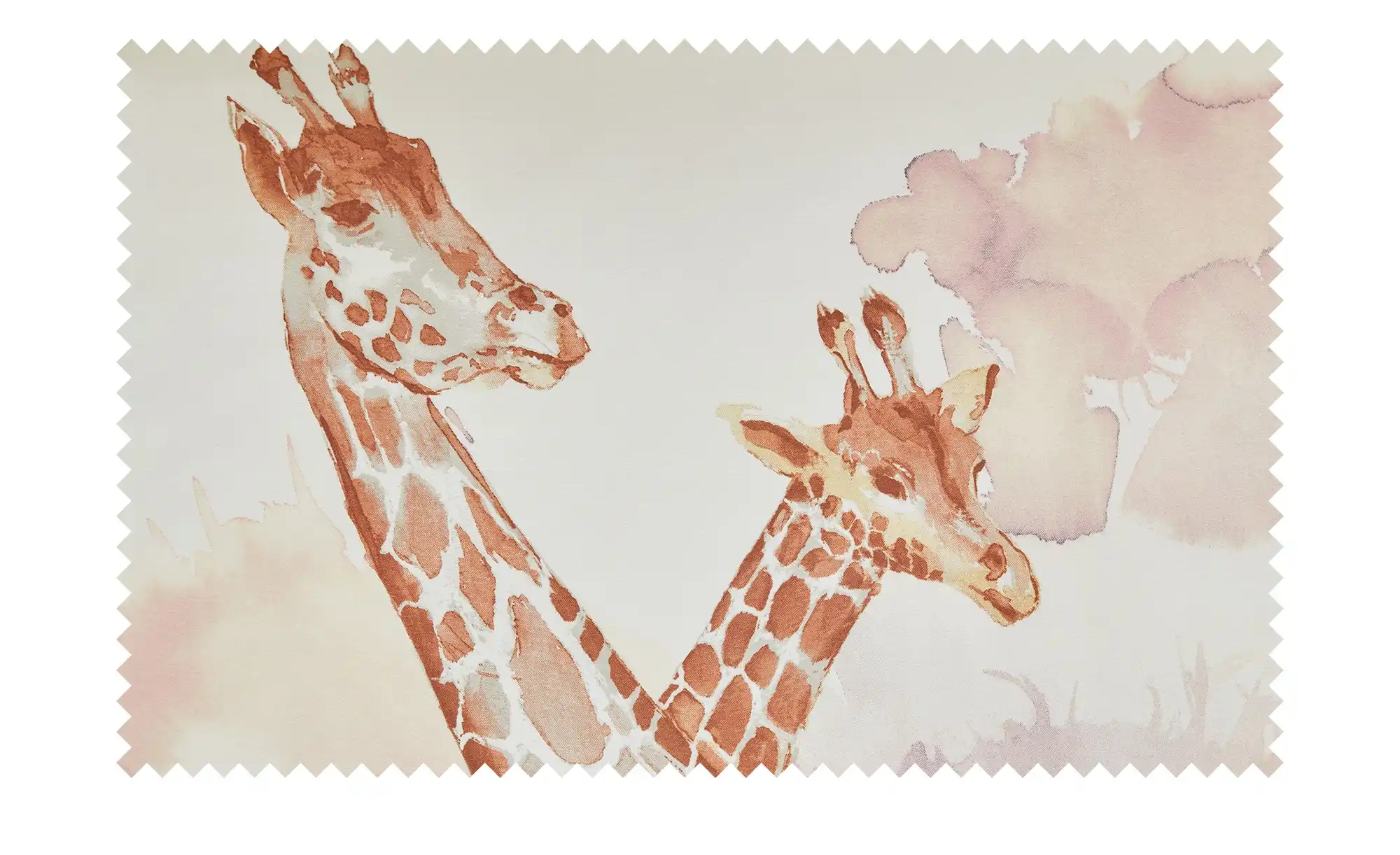 como Satin Bettwäsche Giraffe