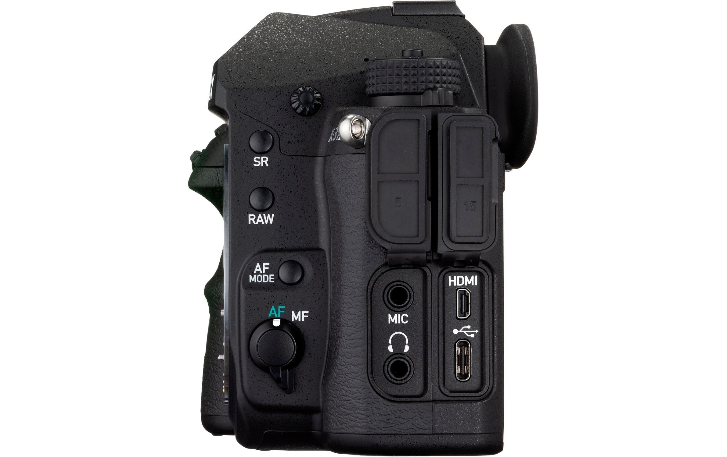 Fotokamera K-3 Mark III Body Schwarz<br>Robuste und wetterfeste Spiegelreflexkamera mit APS-C-Sensor