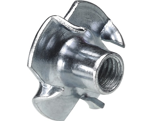 Stalen insteekmoer met M5/7 mm schroefdraad, 200 stuks