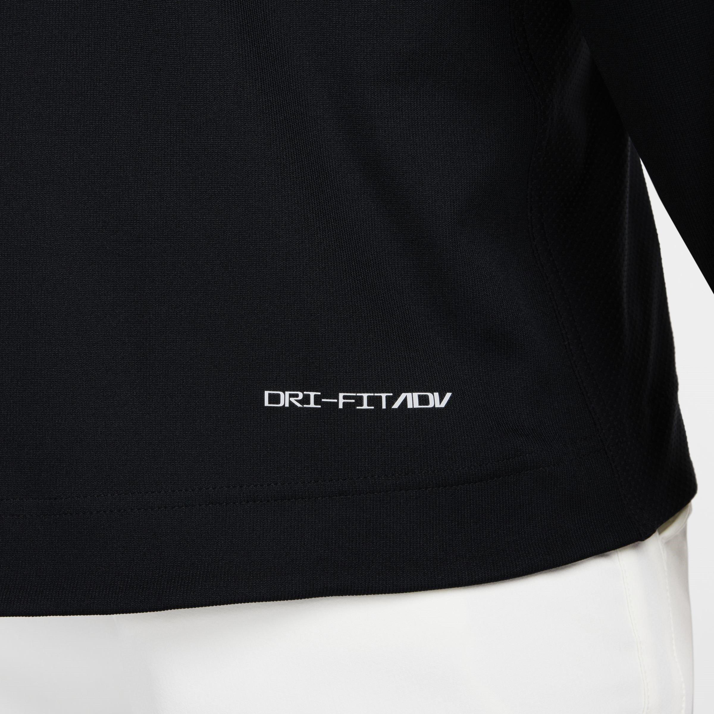 Nike Tour Mens Dri FIT ADV 1 2 Zip Golf Top