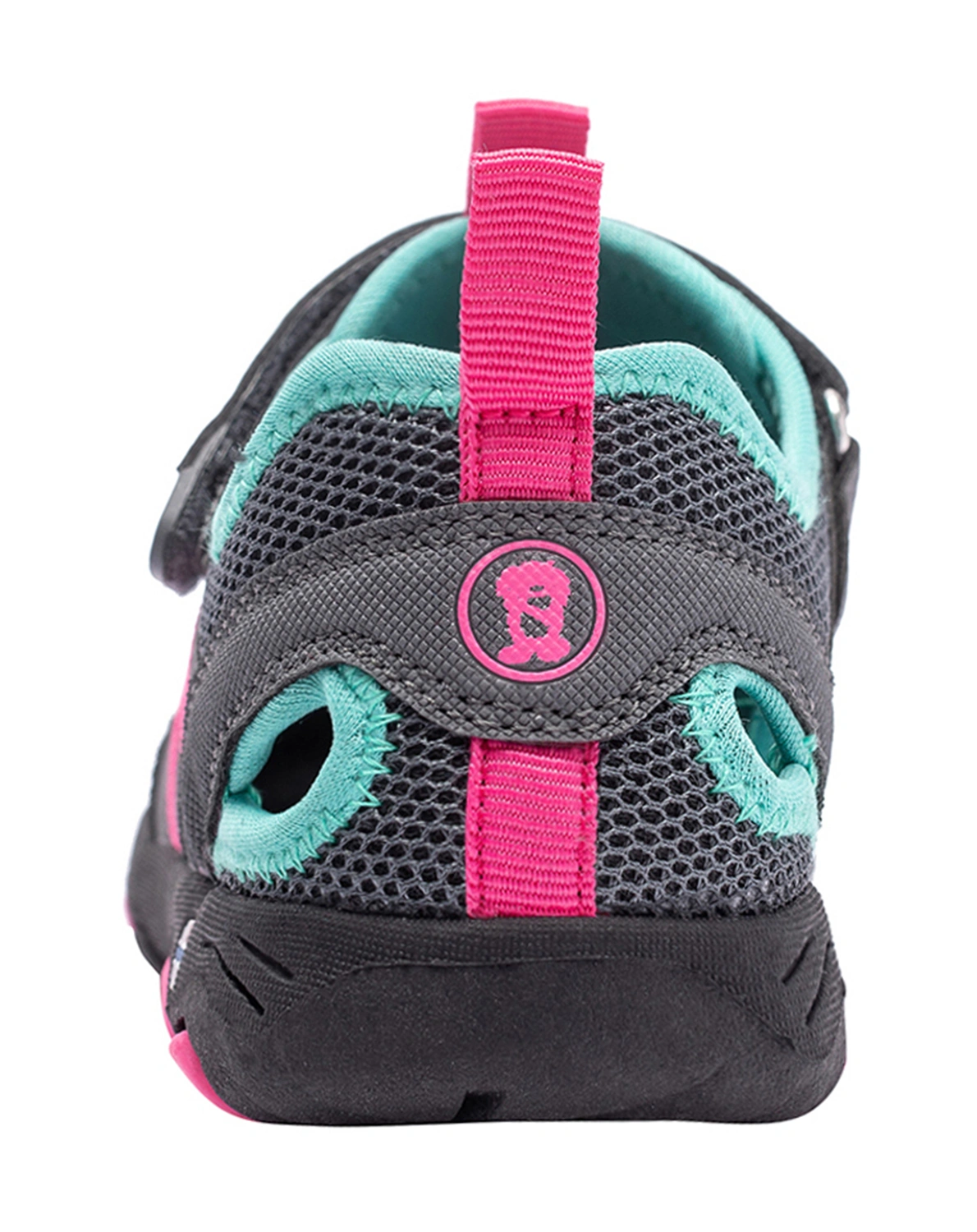 Trekking-Sandalen KROKSAND in anthracite/pink