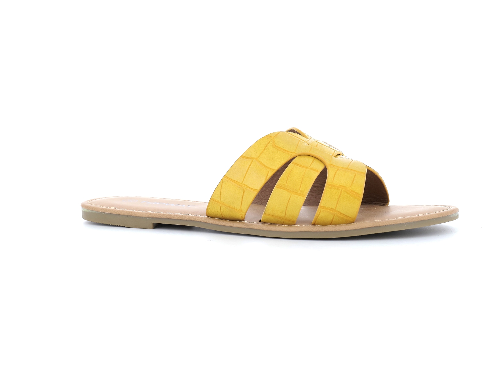 F brand-B829390 Synthétique Jaune