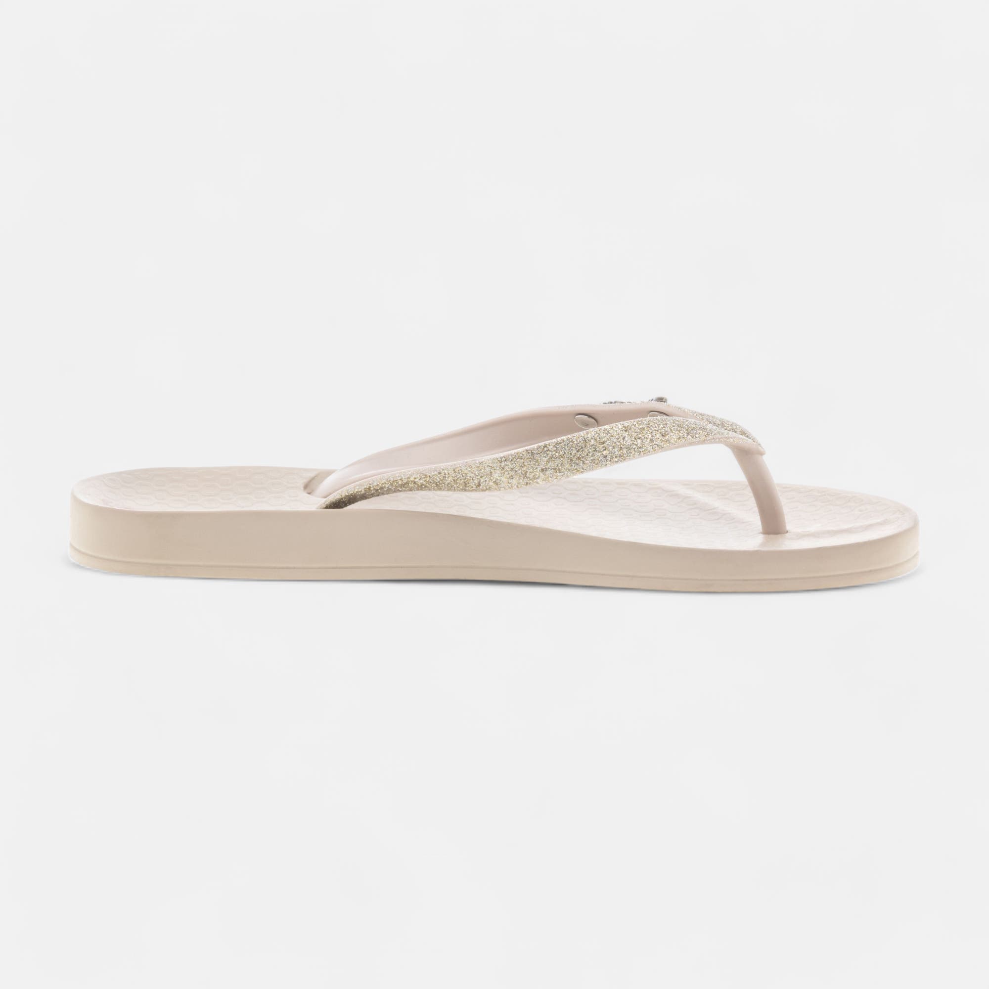 Claquettes de plage Femme beige