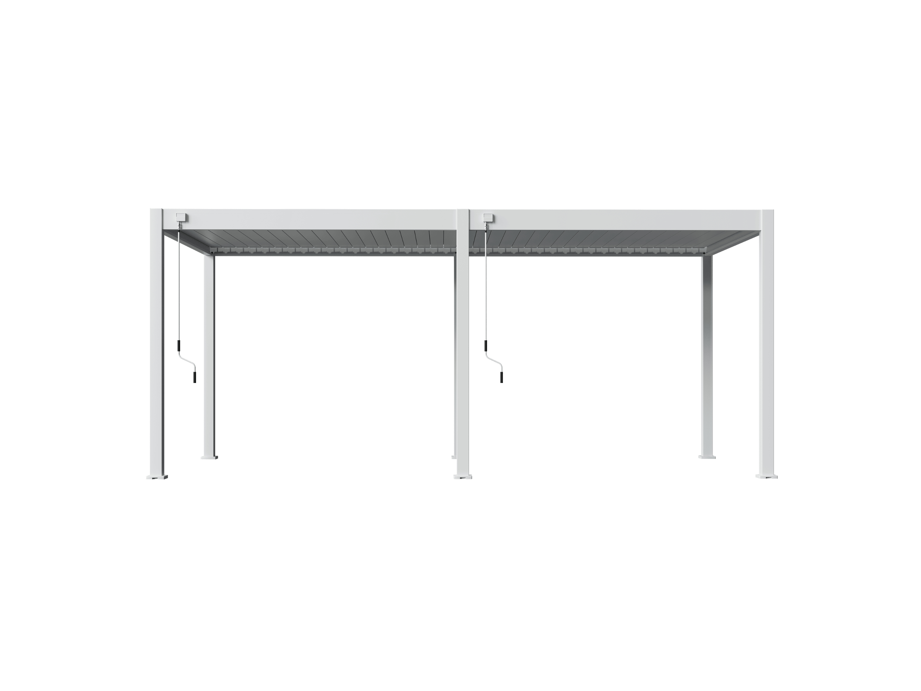 Orion Premium 400 x 800 cm overkapping - Wit