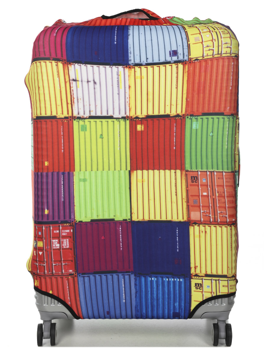 Housse de valise Periea Colourful Squares L