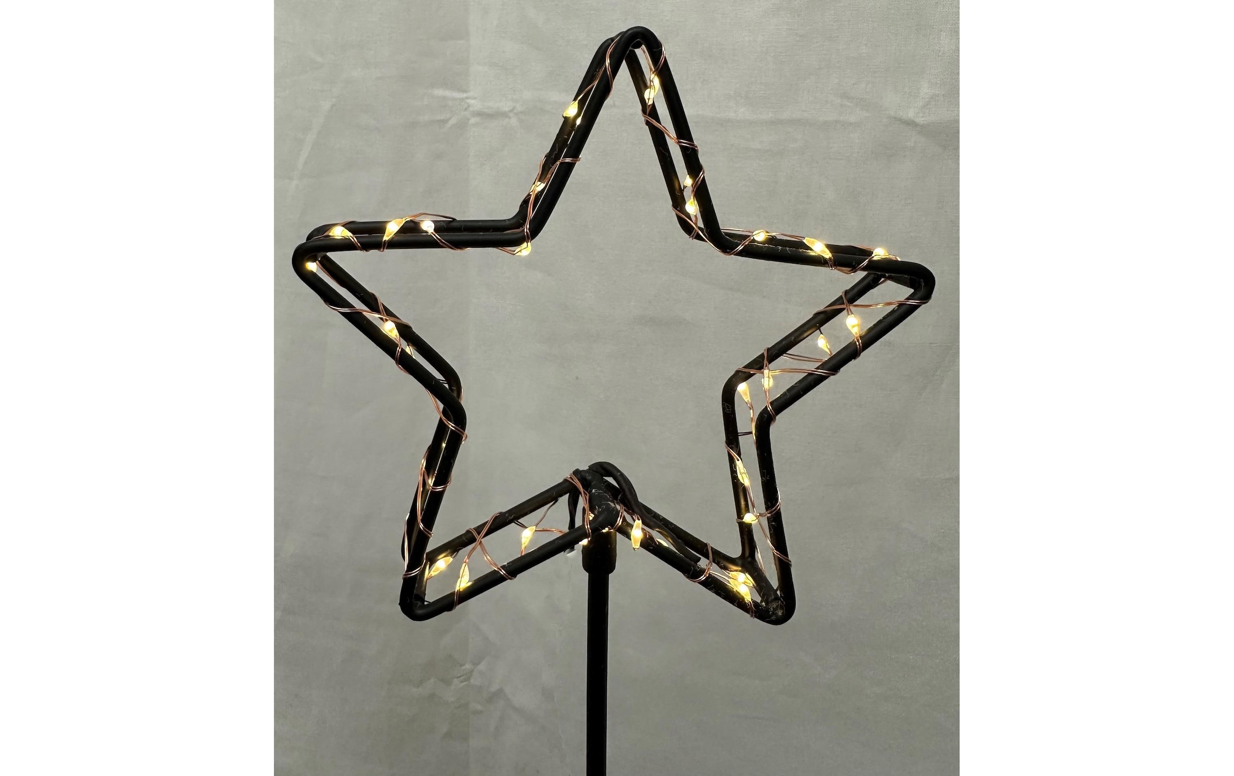 LED Dekofigur »Dameco Junge 40 LEDs 60 cm« Warmweiss