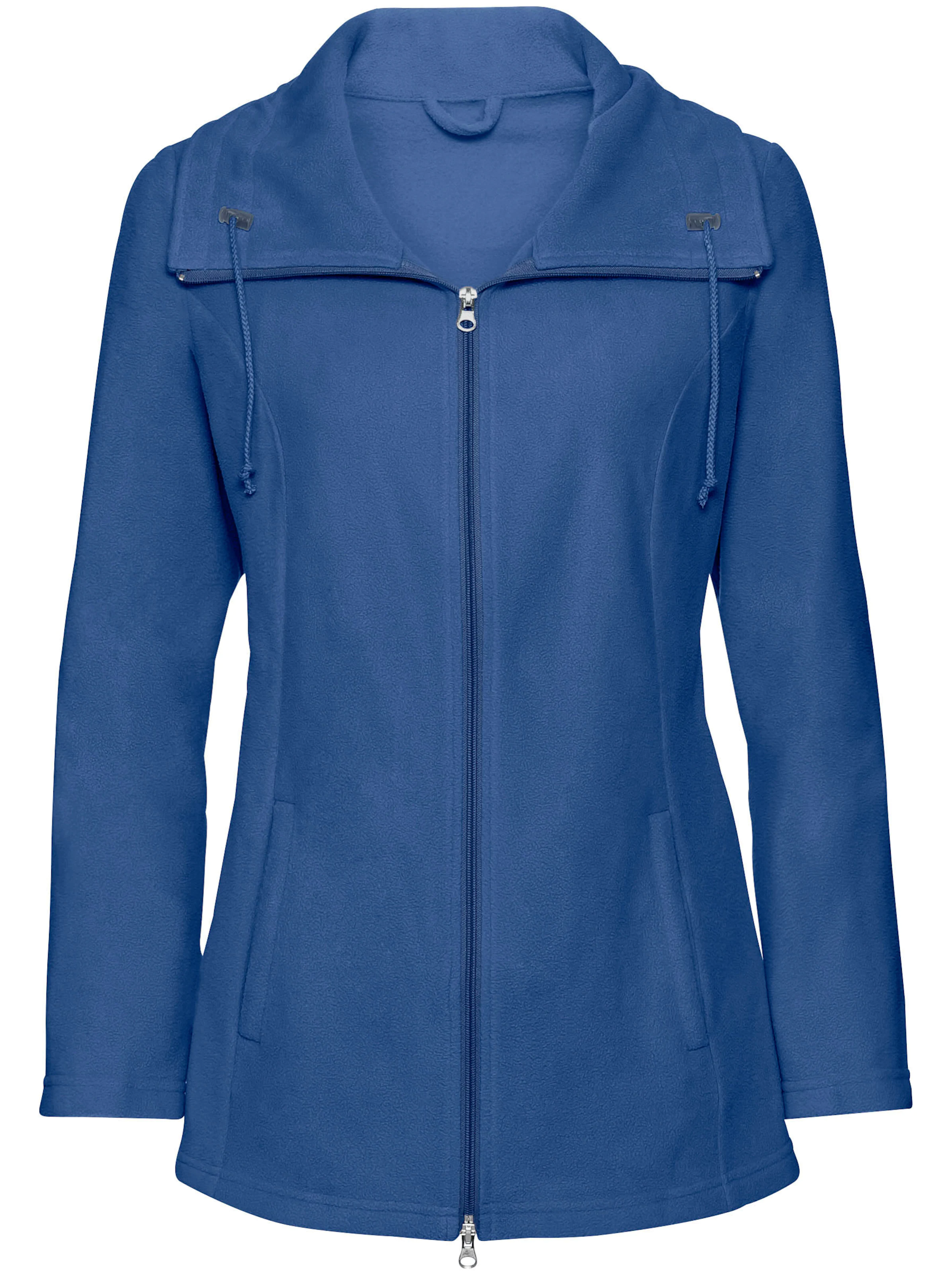 Fleecejacke in marine