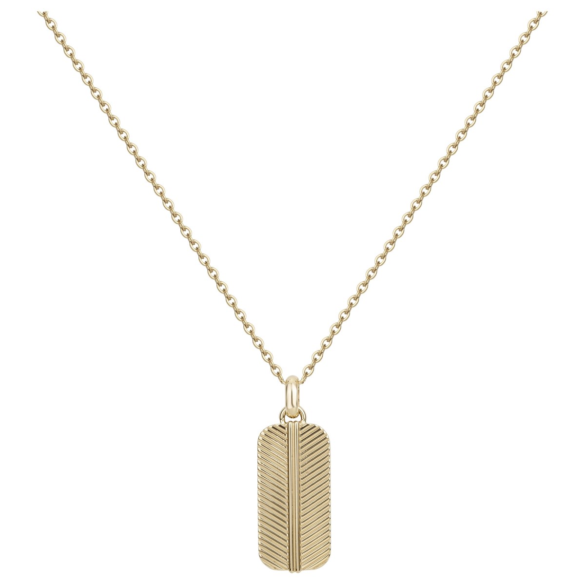 Collier mono-motif Leopold en Acier 316L