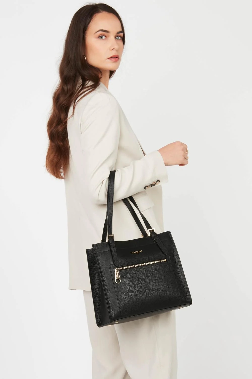 Foulonné Double-Sac cabas épaule
