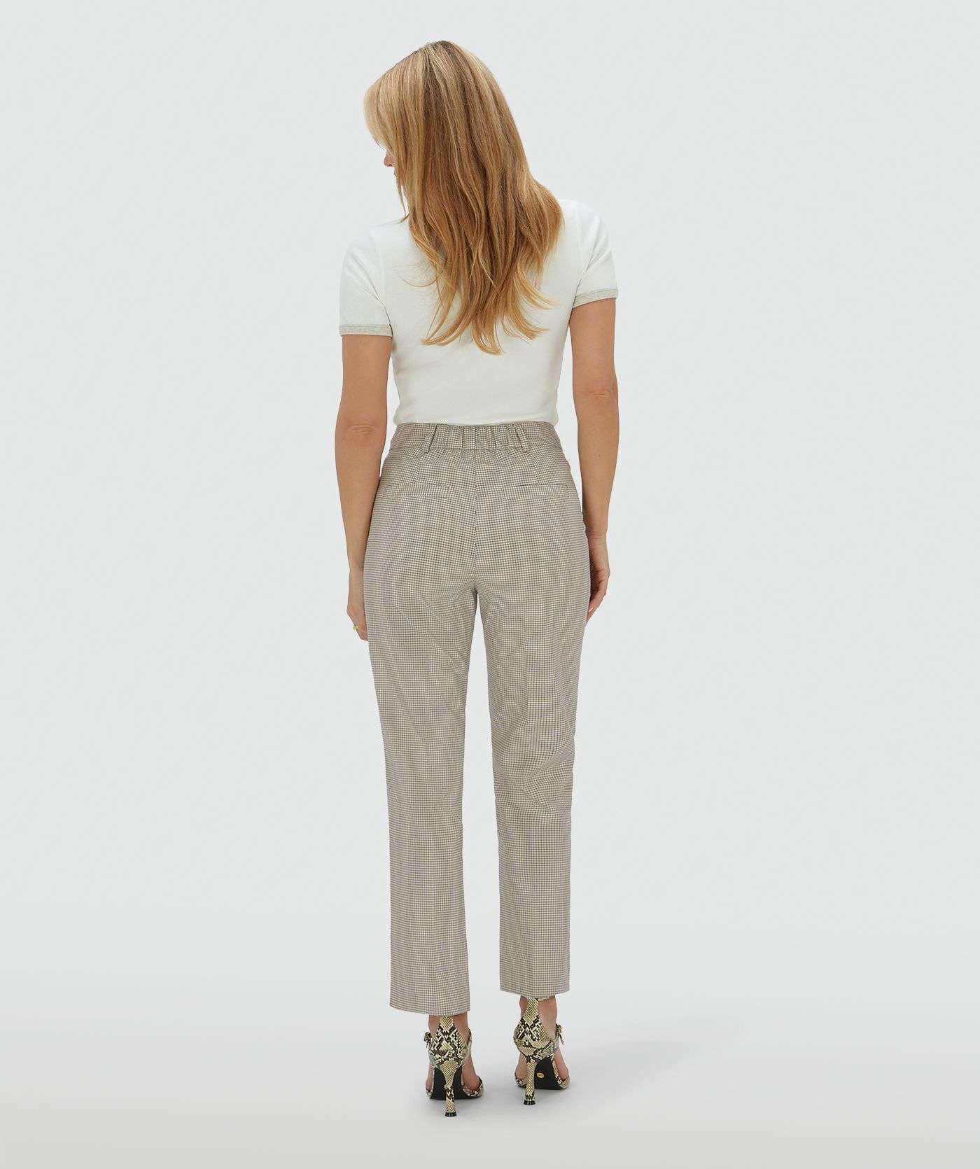JV-RYKER mid rise pantalon - stone check