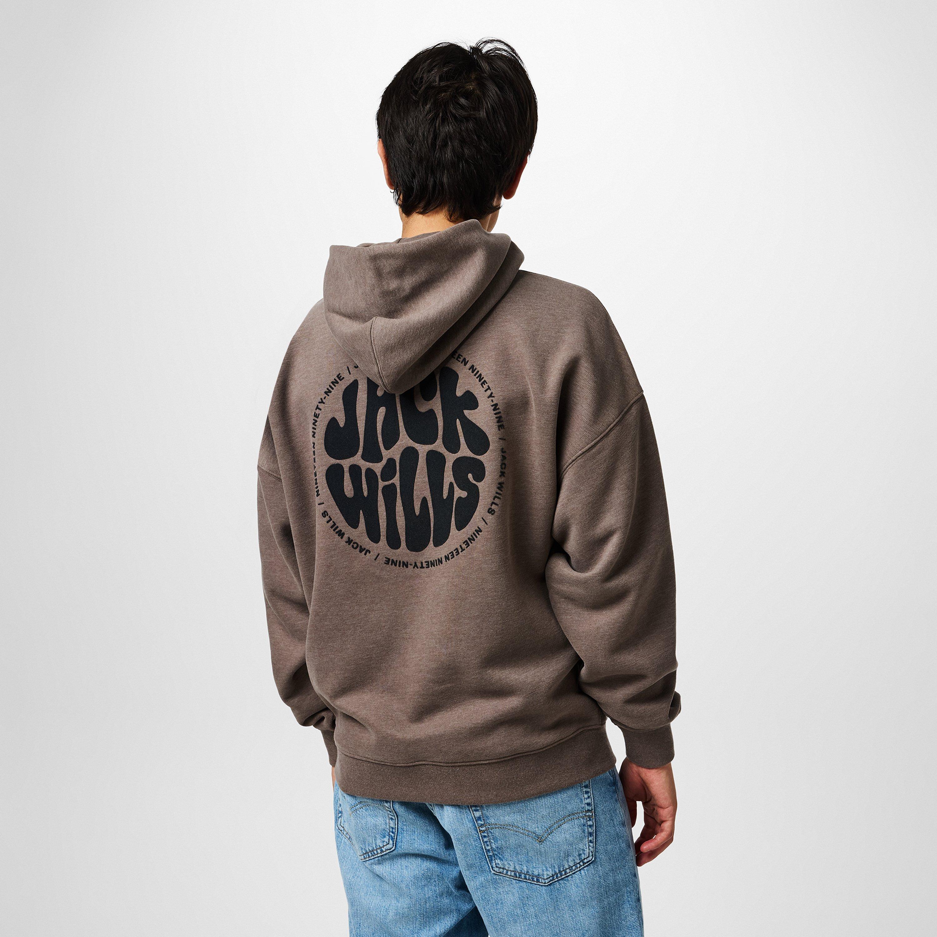 Jack Wills Slouchy Circle Hoodie