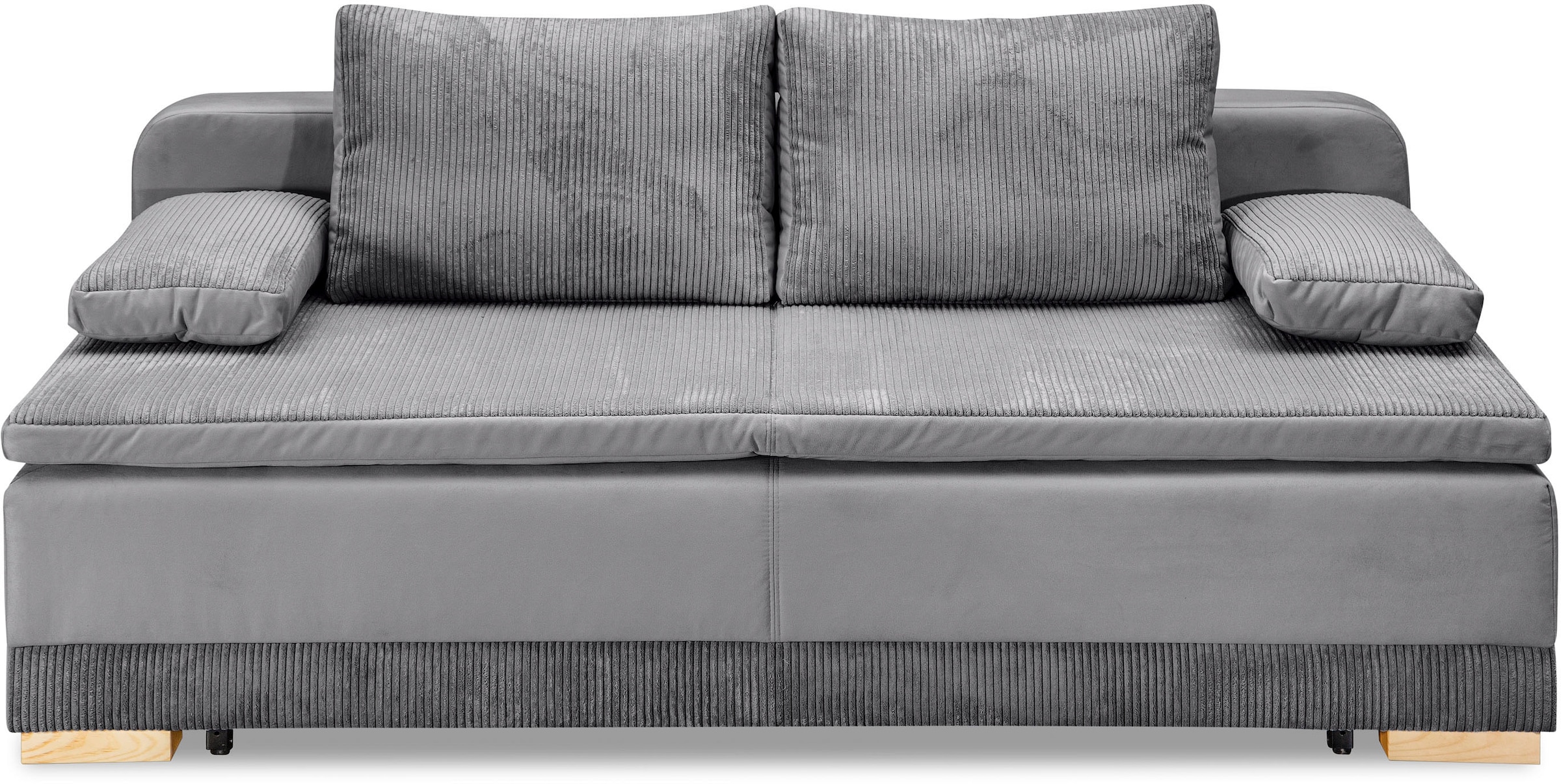 INOSIGN Schlafsofa »Ben« mit Boxspringaufbau, Bettfunktion & Bettkasten, Dauerschlafsofa