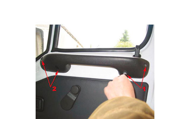 HEOSafe Riegelschloss für Fahrerhaustüren: Mercedes Sprinter,Volkswagen Crafter  2006 - 2008