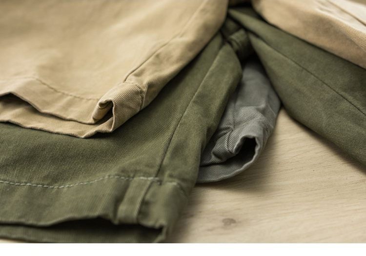 Nightbell - Effen shorts met trekkoord in de taille