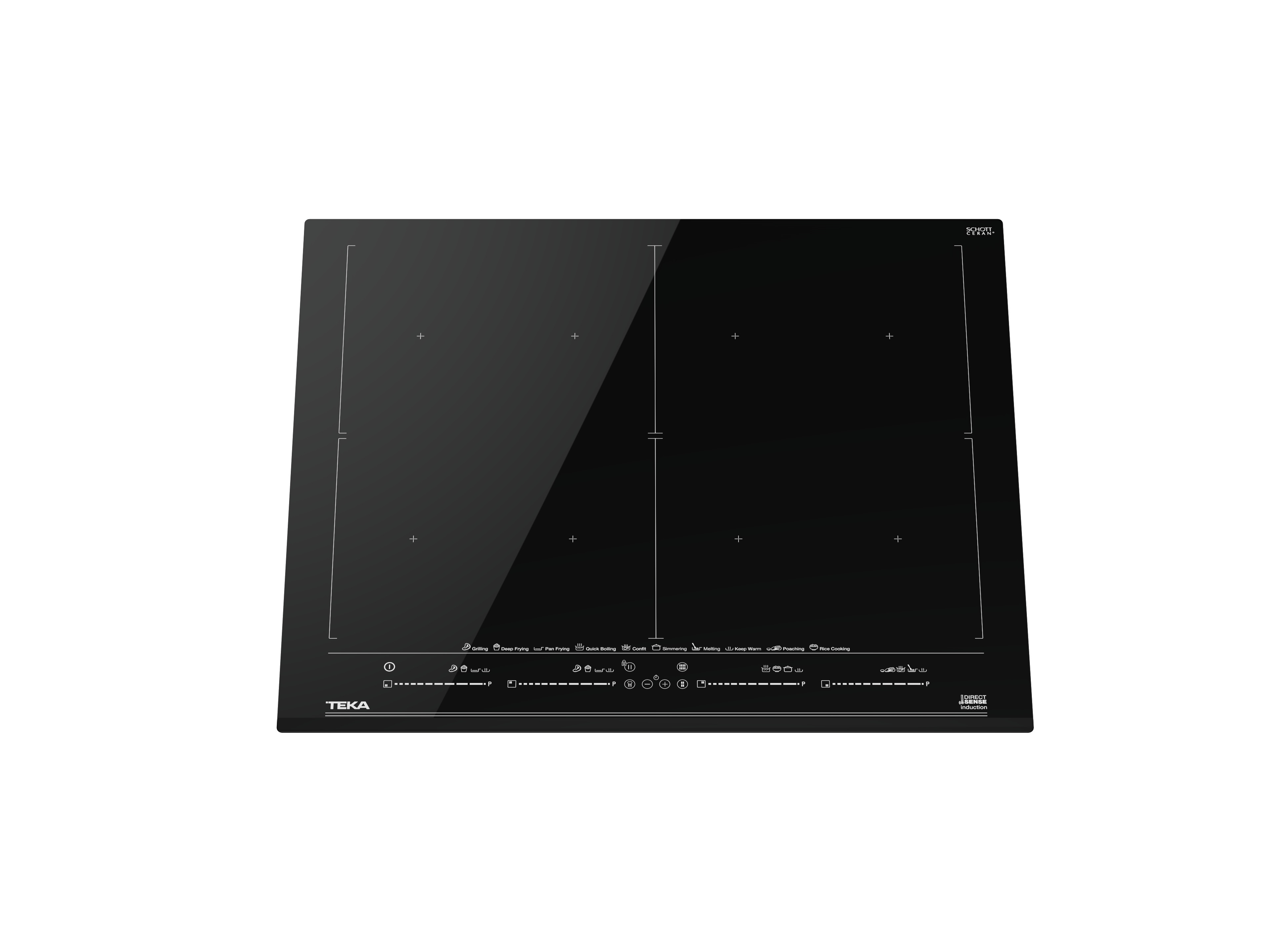 PLACA DE INDUÇÃO TEKA IZF 68700 MST PRETA 60CM FULL FLEX