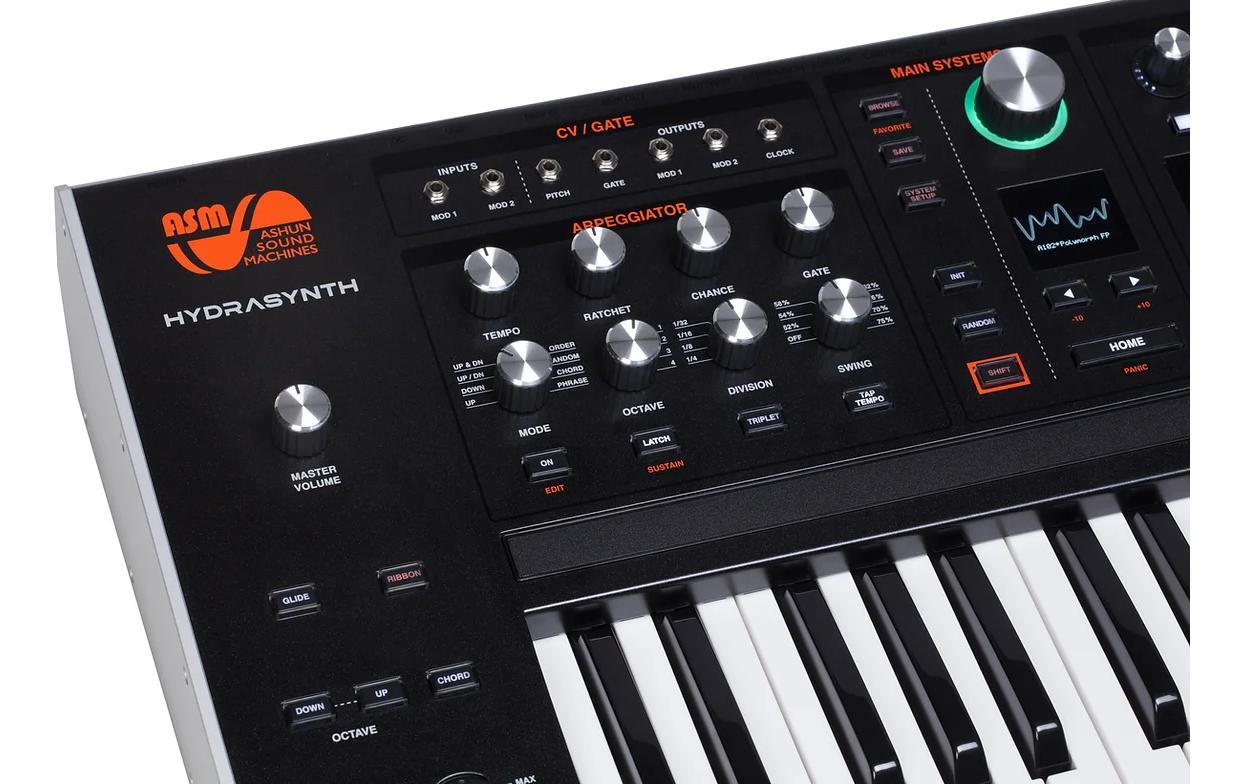 HYDRASYNTH Keyboard<br>Halbgewichtetes Keyboard