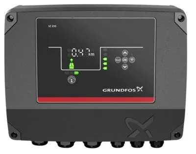 Grundfos LC 231 universal styring, 230/400 V, 1-12 A, 1 pumpe