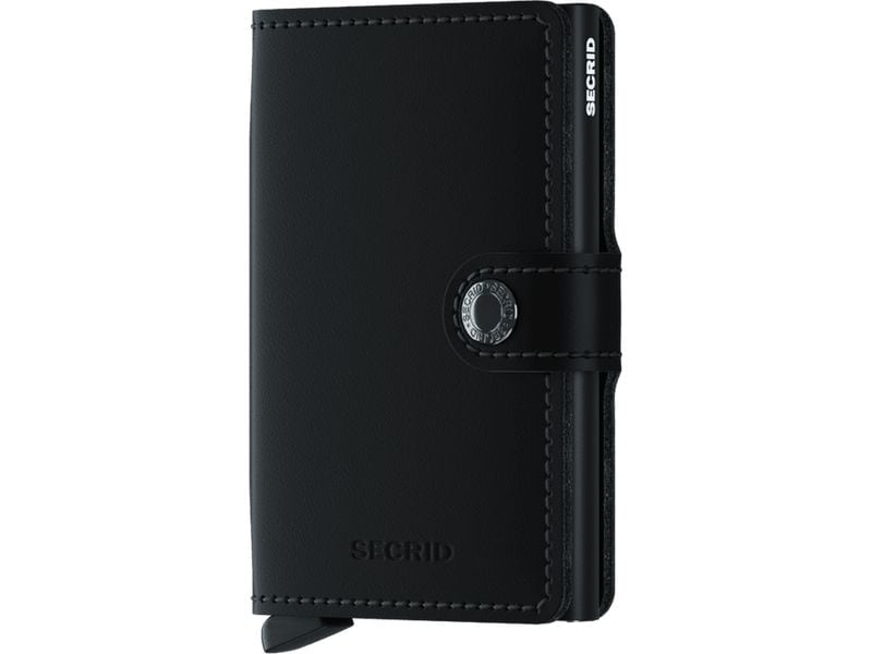 SECRID Portemonnaie Miniwallet Matte Black Geldbörse mit RFID-Schutz