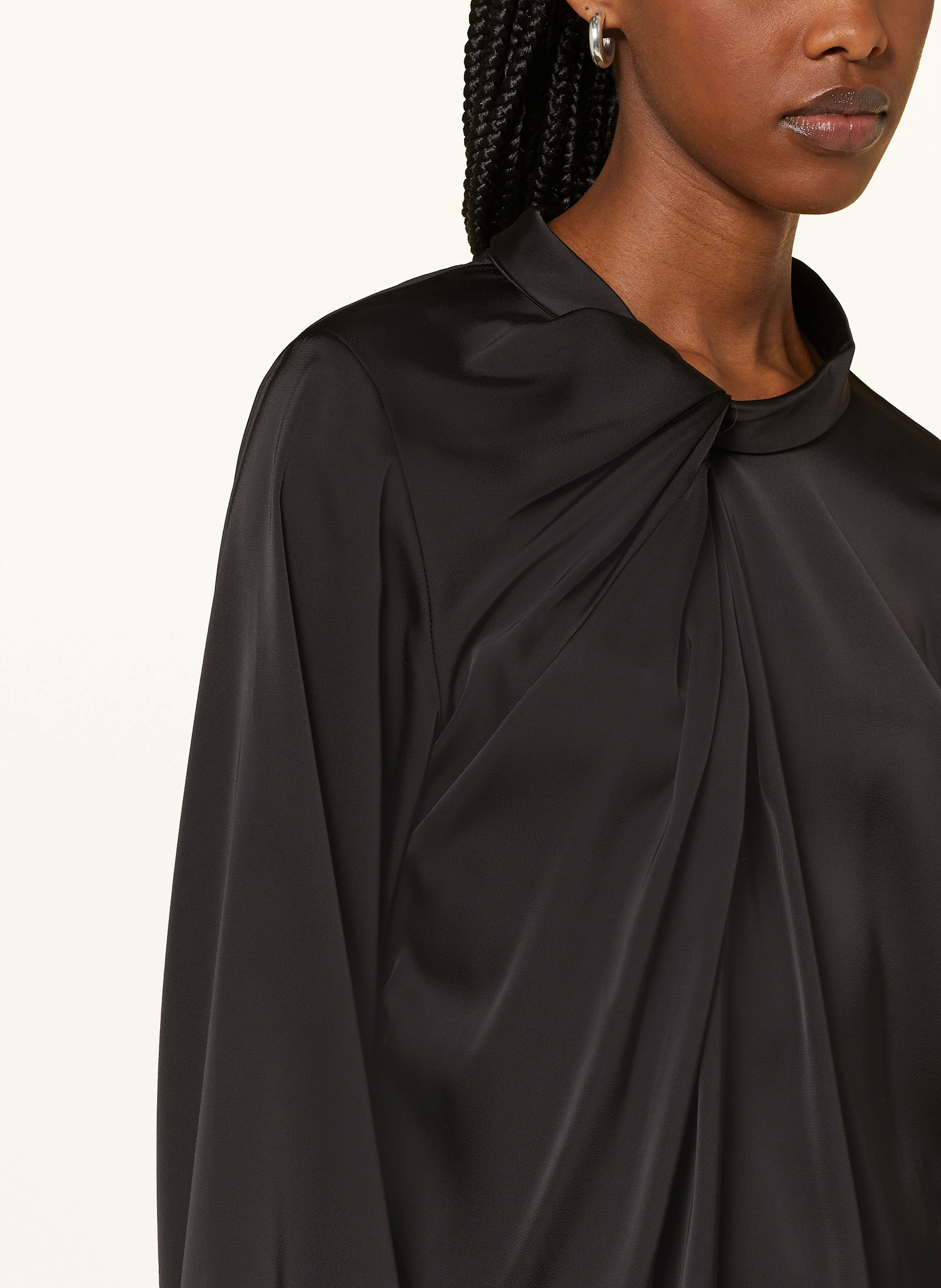 NEO NOIR Blusenshirt FAIRY aus Satin