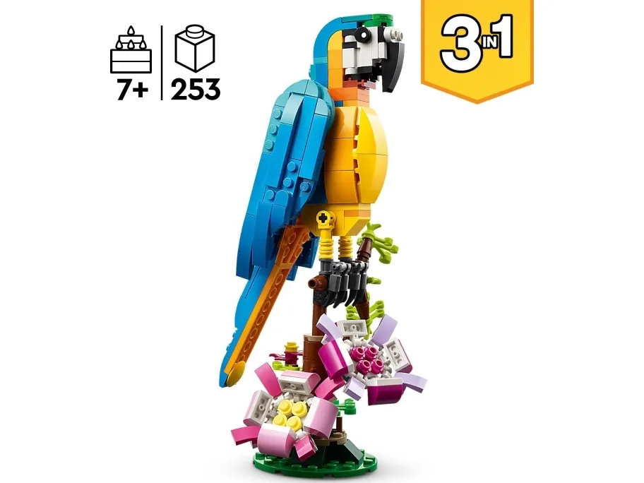 LEGO Creator 31136 Eksotisk papegøje