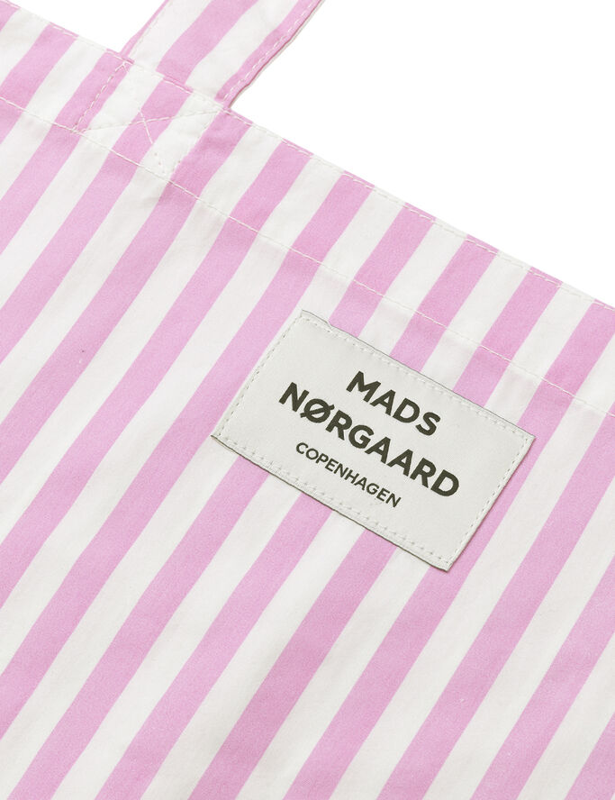 Mads Nørgaard - Copenhagen Sacky Atoma Bag Lyserød med striber