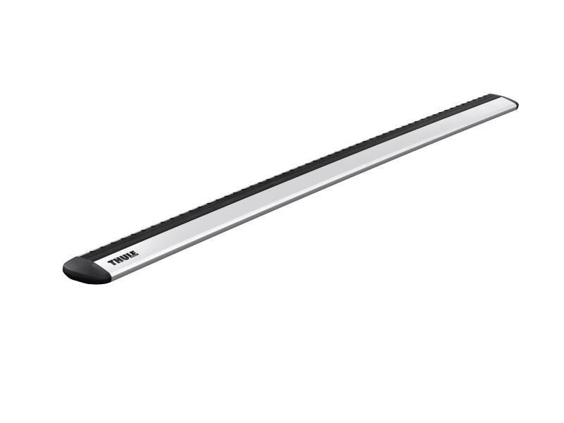 Thule Lastenträger WingBar Evo 127 cm, Silber, 2 Stk. Aerodynamische Laststrebe