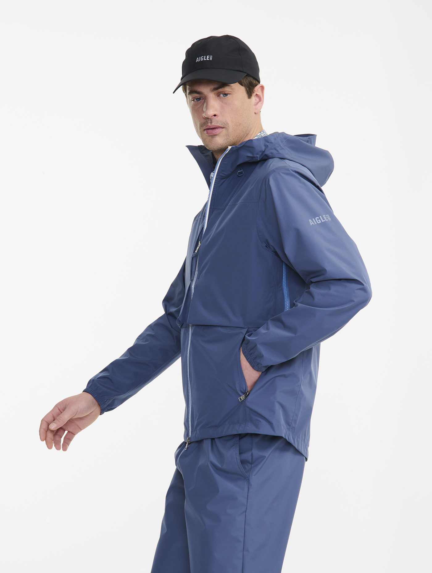 Rainpack Pro 80 : Imperméable mixte coupe-vent MTD, multi-poches et à ouverture latérale MARAIS