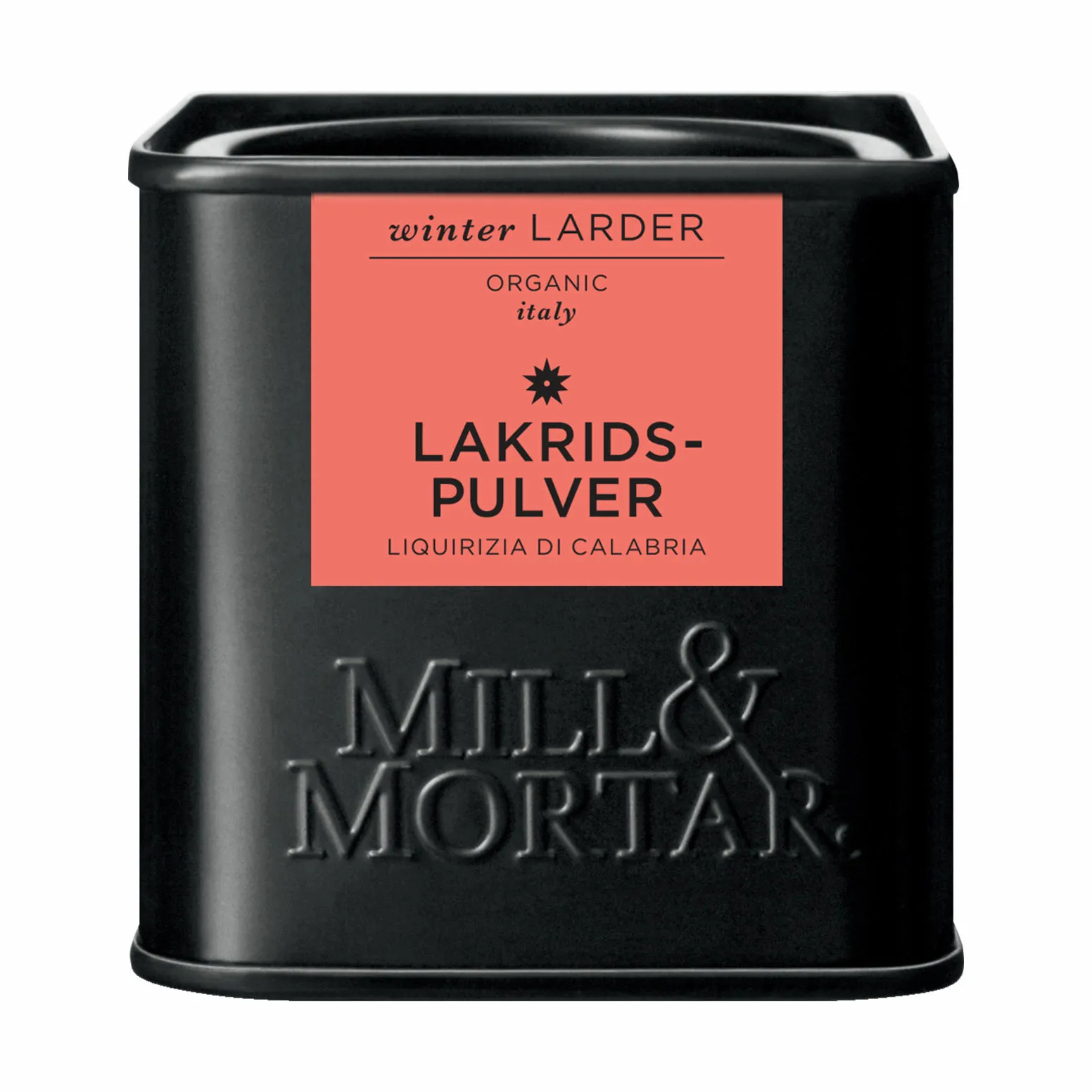 Mill & Mortar Lakridspulver