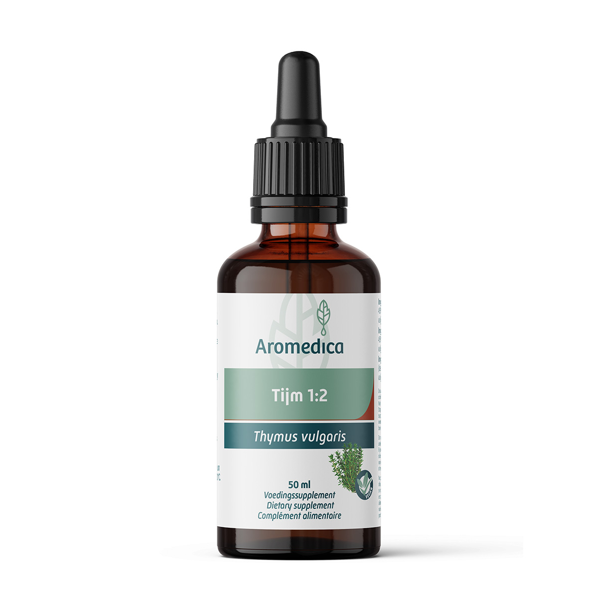 Aromedica Tijm 1:2 Thymus vulgaris Bes/Toppen (50 ml)