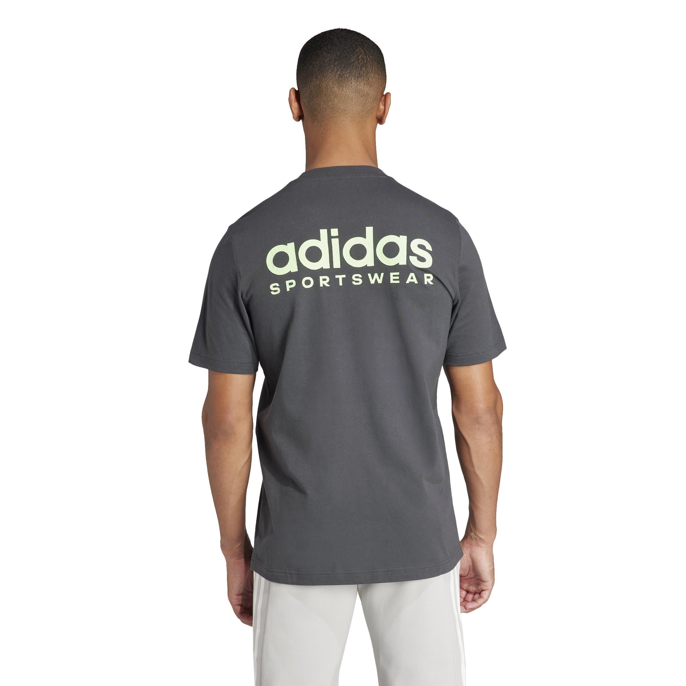 adidas Molded Linear Graphic T Shirt Mens