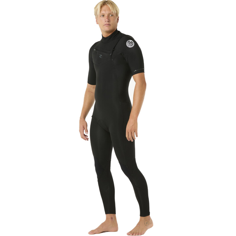 Combinaison neoprene rip curl dawn patrol ss 2-2 frontzip noir