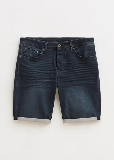 Heaton denim korte broek blauw (BLW.USD)